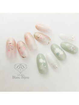 ブランビジュー(Blanc Bijou)/スプリングネイルキャンペーン