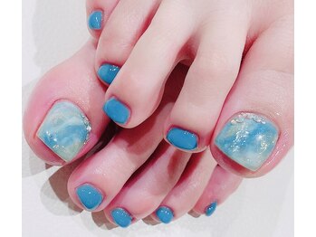 カラン 焼津店(CALIN)/フットマーブルネイル
