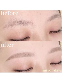 ミラーデイズ(mirror days)/アイブロウワックス