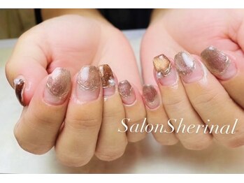 シェリナル 平岸店(Sherinal)/マグネットニュアンスネイル☆