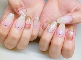 チェックネイル