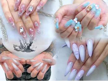 ビアス(VIAS)の写真/【初回ジェルオフ無料】華やかなハンド＆フッドが人気！韓国デザインからトレンドニュアンスデザインまで◎