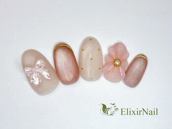 エリクサーネイル 西武新宿(Elixir Nail)/定額b カジュアル/クーポン使用
