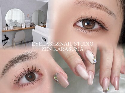 アイラッシュアンドネイルスタジオ ゼン カラスマ(eyelash&nail studio Zen Karasuma)の写真