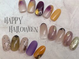 ハロウィンネイル