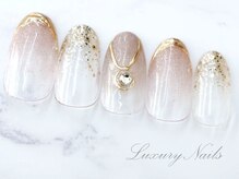 ラグジュアリーネイルズ カワグチ(Luxury Nails Kawaguchi)/ジュエリー風*