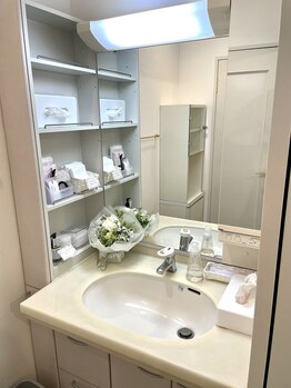 ザ ハイライト 恵比寿/女性の方も安心のパウダールーム