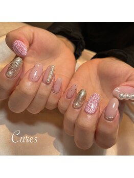 キュアーズ ネイル(CURES NAIL)/ピンクネイル