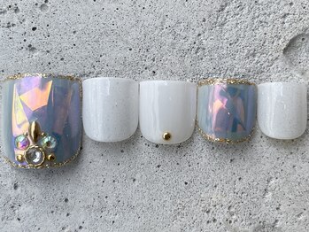 フリークネイル(FREAK Nail)/キラ奥行きフィルムFOOT ¥10000