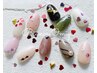 【期間限定】★バレンタインデザインネイル★¥6500～¥9500