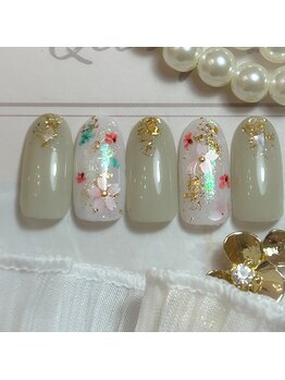 リアン(LIEN)/春の大人ネイル