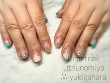 はあとねいる 宇都宮御幸ヶ原店/【通常】ハーフクリアネイル/