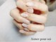 エメプーソア(Aimer pour soi)の写真/ネイルとエステどちらも施術可能◎大人上品シンプルネイルで日常に馴染むきれいな指先へ仕上げます＊