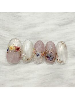 キュント(Qun’t)/お花と蝶々のデザイン