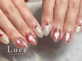 マグネットリボンネイル