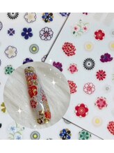 レア(le`a)/和柄のシール取り扱ってます♪