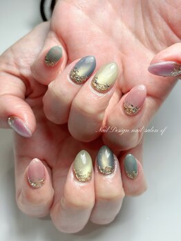 エフネイル 元町中華街店(ef nail)の写真/【パラジェル/バイオジェル変更無料】オトナ女子を魅了する豊富なデザインを多数ご用意しております◎