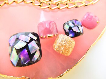 ネイルサロン ドルチェネイル 柏店(Dolce.Nail)/フットデザインコース☆足湯付き