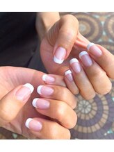 ネイルサロン リスタ(Rista)/フレンチ　シンプル　夏