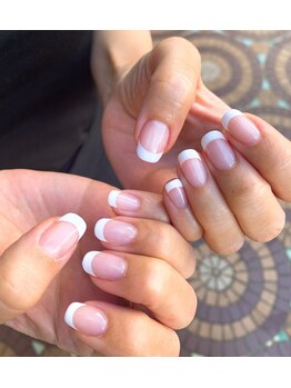 ネイルサロン リスタ(Rista)/フレンチ シンプル 夏