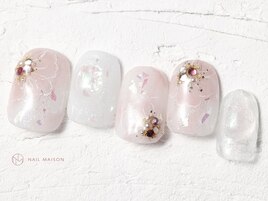 ブライダル水彩フラワー￥9000