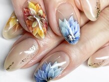 サロン ド ワカ(Salon de WAKA)/手書きフラワー