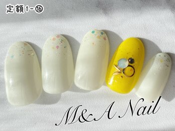 エムアンドエーネイル 横須賀店(M&A NAIL)/Hand ジェル定額1-16