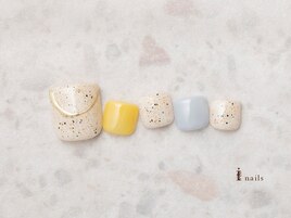 砂ジェルフットネイル