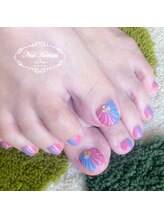 ジュジュ(Juju)/縦グラシェルネイル