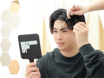 ミスターアンドミス 四ツ橋 堀江店(Mr.&Ms.)の写真/【男の顔は眉毛で決まる!】美眉のスペシャリストが上質な似合わせ眉を提案!眉毛ワックス脱毛¥2500/HBL¥4500