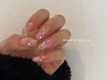マリーネイルズ 心斎橋店(MARIE NAILS)/新規様¥9,900 ハート 1226b
