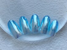 ヴィオラ(VIOLA)/ホワイトミラー/オーロラネイル