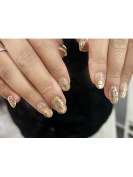 マニキュアメニューのあるサロン