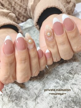 プライベート ネイルサロン マーマ(murmur)/フレンチネイル