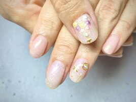 クリスマスジェルネイル定額