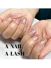 エーネイル エーラッシュ(A-NAIL A-LASH)/定額ネイル【倉敷】