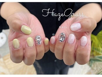 ハズグラスネイル(Haze Grass nail)/定額ネイルデザイン