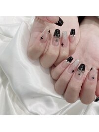 甘×辛ワンホンネイル