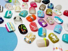 ネイルズビューティー(Nails Beauty)の雰囲気（フットサンプル60種類！多数ご用意しております☆）