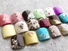 【フット】選べるワンポイントアート【7/1以降は5000円】