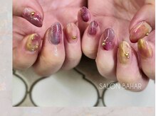 ネイルサロン バハル(Bahar)の雰囲気（《浮かない/折れない/取れない》一層残し/フィルイン/ニュアンス）