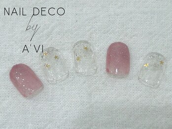ネイルデコ(nail DECO)/ハンドジェル☆ニュアンスネイル