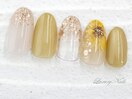 キラキラ＊ひまわりNail