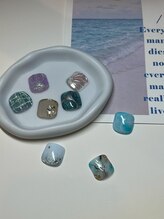 ムートンネイル 大阪梅田店(MOUTON NAIL)/親指アート