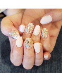 ビジュー キラキラ ピンク