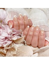 アイカ(Aika)/王道フレンチネイル