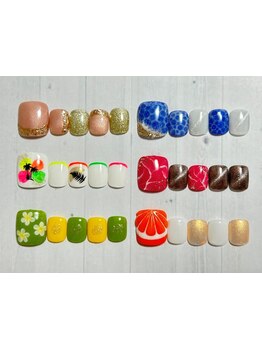 フットネイルがおすすめのサロン