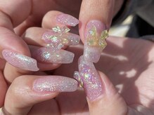 エンネイル 池袋店(en nail)/キラキラワンカラーネイル