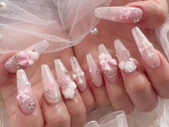 ミイネイル(Me nail)の写真/【オールジャンル/フィルイン対応】ラグジュアリーカジュアル/ワンホンのデザイン提案力にファン大多数！
