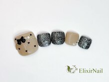 エリクサーネイル 長堀橋(Elixir Nail)/フット　やり放題／クーポン使用